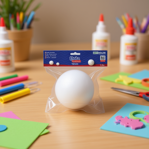 Sculptures en mousse polyfoam BOLA Porex de 12 cm - Thème dessin animé Espagne - Product Image 3