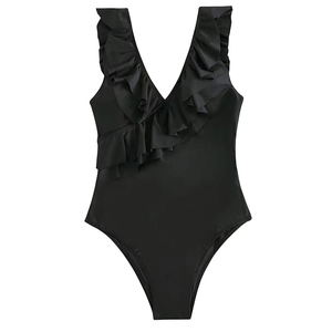 Traje de Baño de Una Pieza para Mujer, Sexy, Sólido, para Verano, para la Playa |   Trajes de Baño 2026: Los Mejores Productos con Servicio OEM Personalizado - Product Image 1