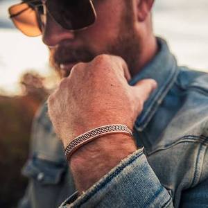 Adjustable Copper Magnetic Therapy Band for <b>men</b> wear Classic Style Party Occasion - Product Image 1