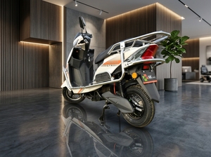 Trottinette électrique NK E-BIKES White DL Wolf par Engtian Electric Bike Limited, autonomie 80-90 km, chargeur étanche, marche arrière. - Product Image 3