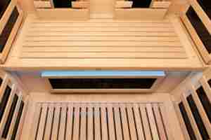 Sauna Infrarroja WJ-F1 ODM OEM con Panel de Control Wifi y Panel de Terapia de Luz Roja - Product Image 5