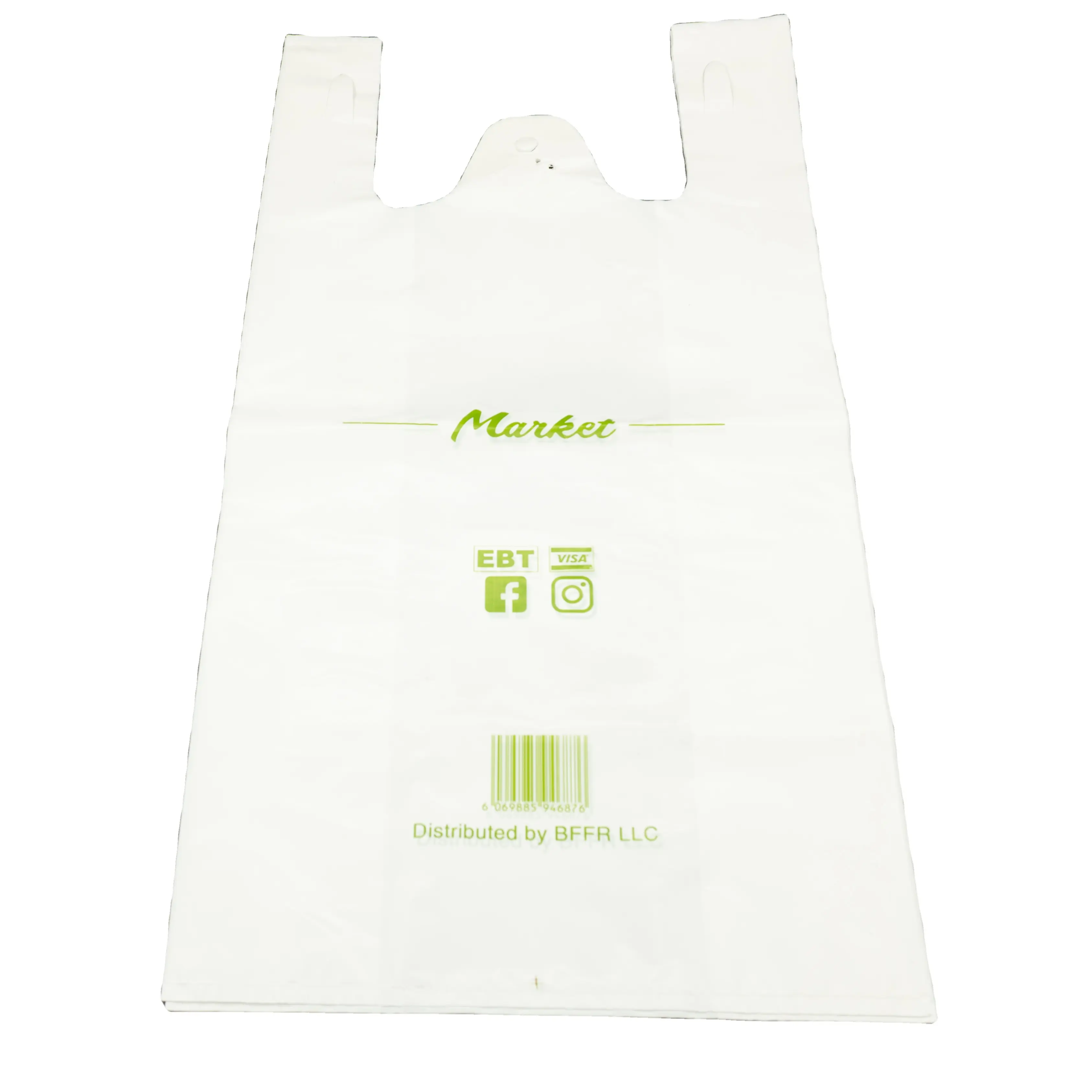 थोक सस्ता कस्टम लोगो टी-शर्ट कपड़े पैकेजिंग प्लास्टिक बैग बायोडेग्रेड बनियान संभाल