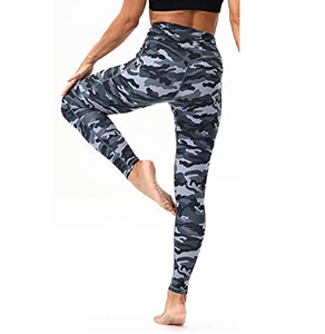 Compression High Waist Women's Yoga Pant Workout Camo <b>Leggings</b> <b>With</b> <b>Pocket</b> Scrunch Butt Lifting Gym Set Wear Tights For Woman - Product Image 3