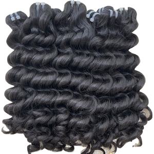 Peluca de Cabello Humano 100% Virgen Vietnamita con Cutícula Alineada, la Mejor Calidad, Rizado Natural, Sin Enredos, Sin Caída, Extensiones Dobles a Máquina - Product Image 1