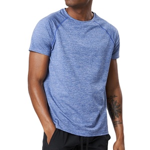Vente flash VIGA SPORTS T-shirt à manches courtes pour homme, été, uni, décontracté, coupe classique, 100% fibre de bambou, respirant, séchage rapide - Product Image 4
