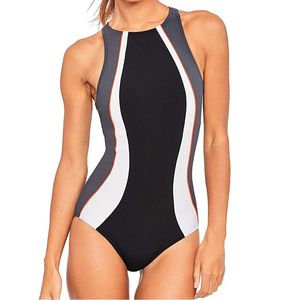 Custom made ladies swim suit one piece athletic swimwear racerback design quick dry fabric comfortable fit bulk order - Product Image 5