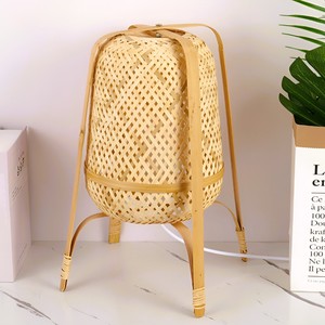 Bamboo desk <b>lamp</b> bedroom <b>study</b> space lighting essentials best quality handcrafted <b>table</b> <b>lamps</b> - Product Image 3