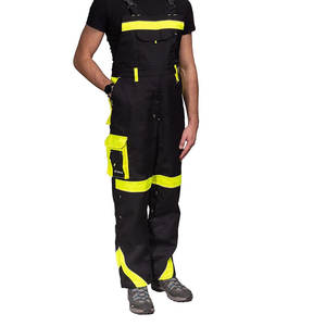 Overol de Seguridad Reflectante de Alta Visibilidad con Múltiples Bolsillos, Ropa de Trabajo Resistente, Logotipo Personalizable - Product Image 6