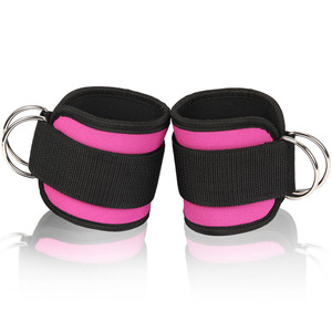Reinforced Stitching <b>Ankle</b> Straps for Heavy Weightlifting Padded Gym Attachment for Leg Pulley and Cable Exercises - Product Image 1