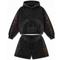Ensemble coupe-vent mode : veste à capuche respirante et short assorti léger