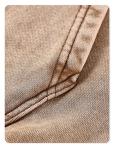 Sudadera con Capucha Estilo Grunge Invernal, 100% Algodón, Felpa, Personalizada con Estampado, Teñido Liso, Acabado Desgastado, Cruz Gótica Audaz - Product Image 5