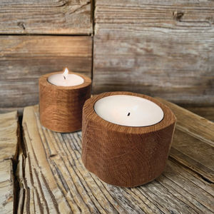 Durable and Eco Friendly Solid Wood <b>Tea</b> <b>Light</b> <b>Candle</b> Holder for Table Center Piece Weddings and Home Decoration at Bulk Prices - Product Image 5