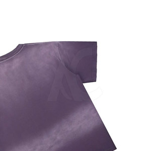 Camiseta con Logotipo Personalizado, Efecto Desgastado por el Sol, Algodón Premium, Ropa Urbana, Fabricante de Ropa de Moda, Servicio de Marca Privada - Product Image 5