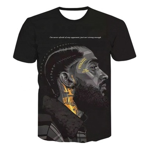 Camisetas personalizadas de algodón y LICRA para hombre, camisetas transpirables antibolitas con estampado de patrón sólido y logotipo de talla grande, camisetas de lana con hombros descubiertos - Product Image 1