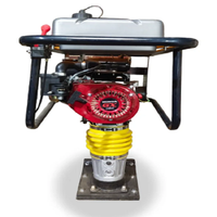 Machine de compactage de sol GX160 Honda utilisée pour le compactage du sol, les travaux de tranchées et les projets de construction routière