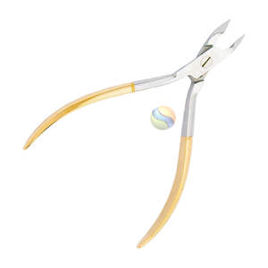 Tijeras Profesionales de Acero Inoxidable para Cutículas, 7mm, Punta Afilada, Herramienta para Manicura y Pedicura (Empaquetado en Caja), Corte de Uñas Premium - Product Image 1