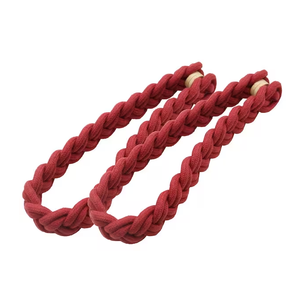 Sujetadores de Cortinas de Yute Hechos a Mano – Sujetadores de Cortinas de Fibra Natural Ecológicos para Sala de Estar, Dormitorio y Hotel - Product Image 1