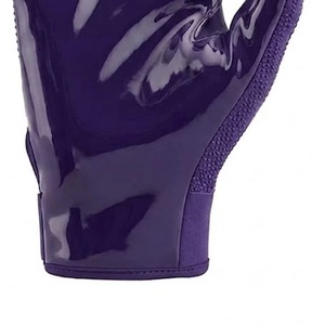Gants de football américain personnalisés avec grip adhésif, strass, sangle Velcro réglable, couleurs personnalisées pour adultes unisexes - Product Image 6