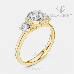 Bague de mariage ronde 0,90 carat, bijoux fins, certifiée IGI, or blanc 14 carats, diamant de laboratoire, bague de fiançailles et d'anniversaire - Product Image 6