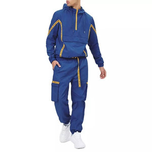 Nouvelle conception 2025 – Ensemble coupe-vent homme à manches longues de couleur unie, fabriqué en usine, prix abordable - Product Image 5