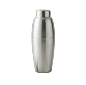 Coctelera plateada de acero inoxidable para martini y bebidas, para barman. - Product Image 2