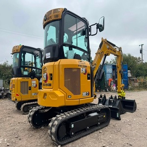 Miniexcavadora CAT de alta calidad de 1.7 toneladas, 1.8 toneladas, 2 toneladas, excavadora hidráulica pequeña, equipo de construcción totalmente funcional y probado. - Product Image 5
