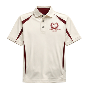 Polo DriFit Kappa Alpha Psi 50 Anni di Tradizione, Abbigliamento per Fraternità Greca, Vestibilità Atletica e Comfort per Tutto il Giorno - Product Image 4
