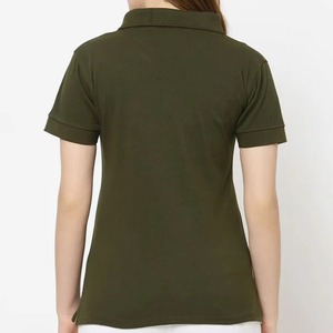 T-shirts de golf décontractés vierges pour femmes, polos personnalisés pour femmes, vente en gros de t-shirts de tennis respirants à col pour femmes, usine OEM B2B - Product Image 4