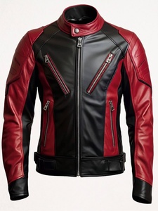 Veste en cuir vintage de haute qualité, très élégante et stylée pour hommes - Product Image 1