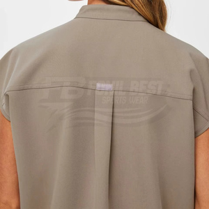 Nuevos Conjuntos de Uniformes Médicos Personalizados Unisex de Spandex/Poliéster, Pantalones Deportivos de Punto, Uniformes para Hospitales, Enfermeras, Doctores, con Estampado - Product Image 4
