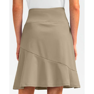 Vente en gros de jupes courtes en denim de coton tendance pour l'été, jupes pour femmes avec poches - Product Image 4