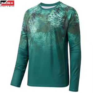 Camisa de Pesca Superior de Manga Larga para Hombre, Transpirable, de Secado Rápido, con Protección UV, Ligera, para Pesca al Aire Libre - Product Image 1