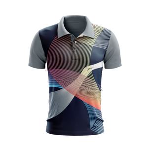 Última Llegada, Nuevo Diseño, Camisetas Polo Sublimadas para Hombre, Ajuste Cómodo y Secado Rápido, Lona de la Mejor Calidad con Patrón Sólido - Product Image 1