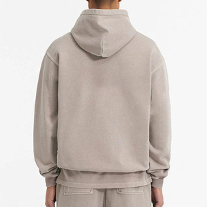 Sudaderas con Capucha Premium para Hombre, 100% Algodón Tejido, Forro Polar de 300g, Estilo Urbano Cómodo, Impresión Personalizada, Proveedor Mayorista - Product Image 3