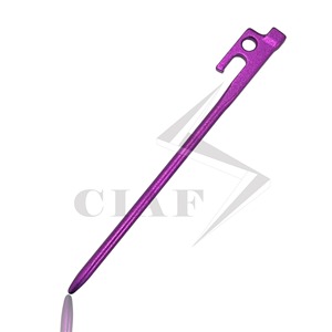 Estacas para Tienda de Campaña CIAF XD 7075 de Aleación de Aluminio para Camping en Todas las Estaciones, 3 Estrellas - Product Image 2