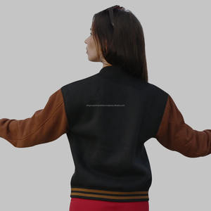 Entrega rápida de algodón polar Letterman personalizado Unisex Varsity Jacket - Product Image 4