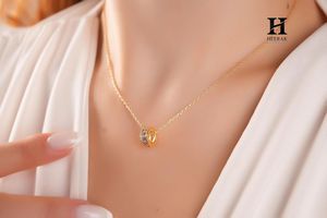 Modern Channel <b>Set</b> Diamond <b>Ring</b> Pendant 14K <b>Gold</b> Luxury Jewelry Manufacturer - Product Image 1