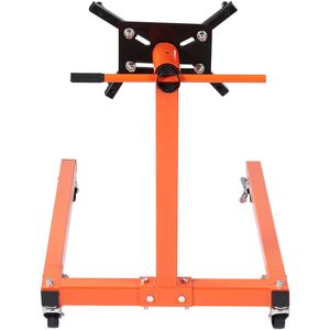 Support de moteur rotatif 1300 Lbs (3/5 tonne) avec tête réglable à 360 degrés, chariot de levage de moteur en fonte, outil de réparation automobile 4 Ca - Product Image 4