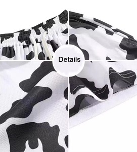 <b>Men</b> Cow Print Polyester Swim <b>Trunks</b> Quick Dry Regular Fit Shorts Sublimation Transfer Print Drawstring - Product Image 3
