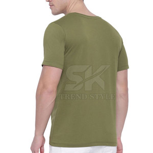 Camiseta de algodón 100% para hombre, informal, de verano, con estampado personalizado, ligera, de material duradero, de corte holgado. - Product Image 4
