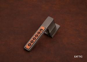 <b>Smart</b> Fingerprint Aluminum Door Handle Waterproof Biometric App Controlled Digital Security <b>Lock</b> For Furniture And Doors - Product Image 2