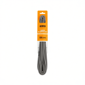Laccio per Scarpe Ilan 90 Cm Grigio per Sneakers - Product Image 1