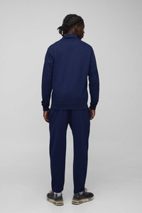 Survêtement Homme en Coton 350 GSM de Haute Qualité, Deux Pièces, Sweat à Capuche Zippé, Col Montant, Pantalon de Jogging, Logo Personnalisé, Vêtements de Sport Unisexe - Product Image 3