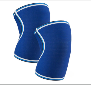 Rodillera de compresión de neopreno de alta elasticidad de 7 mm, transpirable, de alta resistencia, para entrenamiento y fitness - Product Image 5