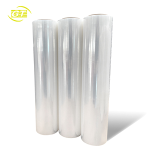 Transparent LLDPE <b>Stretch</b> <b>Wrap</b> Jumbo Roll 50cm Width Hand <b>Stretch</b> Moisture-Proof Shrink <b>Wrap</b> for Packaging & Shipping - Product Image 1