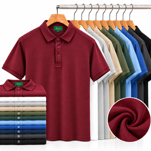 Chemise pour homme en coton 100% respirant, tricotée, imprimée, avec poche, anti-rides, manches courtes - Product Image 1