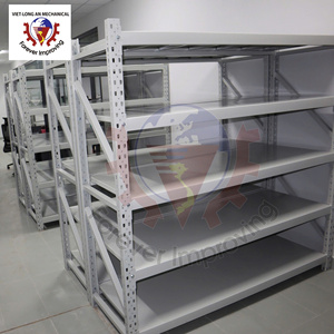Rack durable à usage moyen avec structure en acier solide et étagères réglables pour un stockage efficace dans les entrepôts - Product Image 5