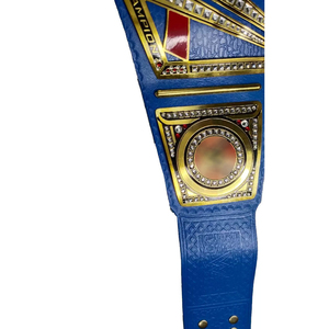 Ceinture de championnat de boxe professionnelle, plaque métallique robuste personnalisée, ceinture dorée pour récompense de champion de tournoi - Product Image 6