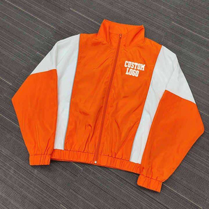 Custom Made Nylon Windbreaker <b>Jacket</b> and Jogging Shorts Set Casual 2-Piece Gym Fitness Gear for <b>Men</b> <b>Summer</b> - Product Image 3