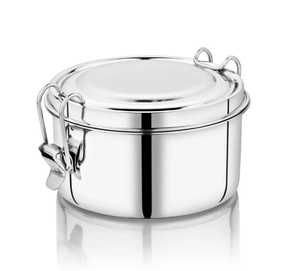 Boîte à lunch en acier inoxydable, étanche, moderne, multifonctionnelle, écologique, grande capacité, passe au lave-vaisselle, 3 compartiments, pour adolescents - Product Image 2
